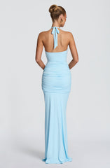 Aesha Maxi Dress - Sky Blue