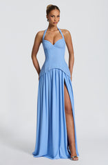 Almira Maxi Dress - Powder Blue