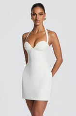 Cassia Mini Dress - Ivory