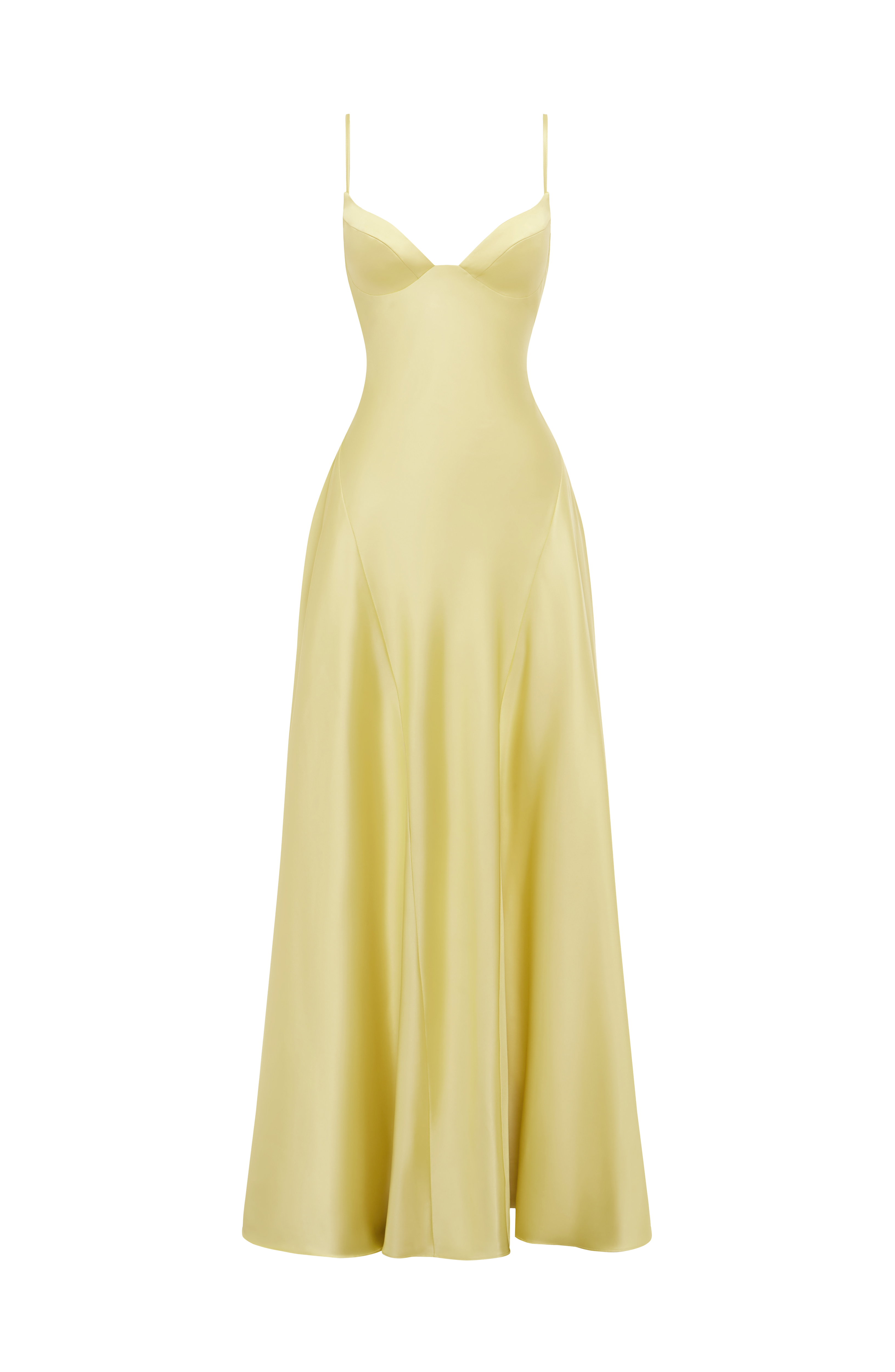 Asterin Maxi Dress - Lemon