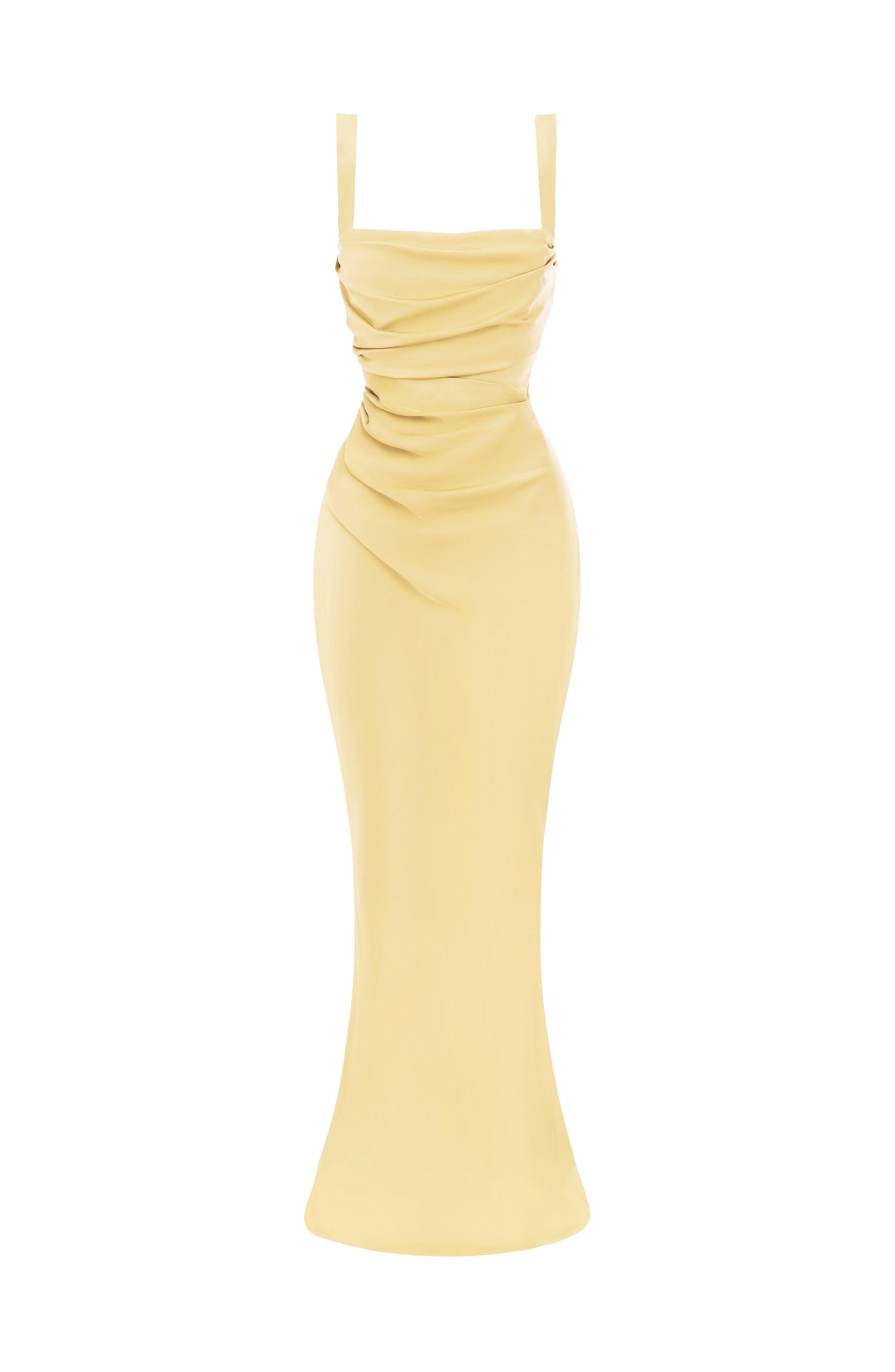 Calanthe Maxi Dress - Lemon